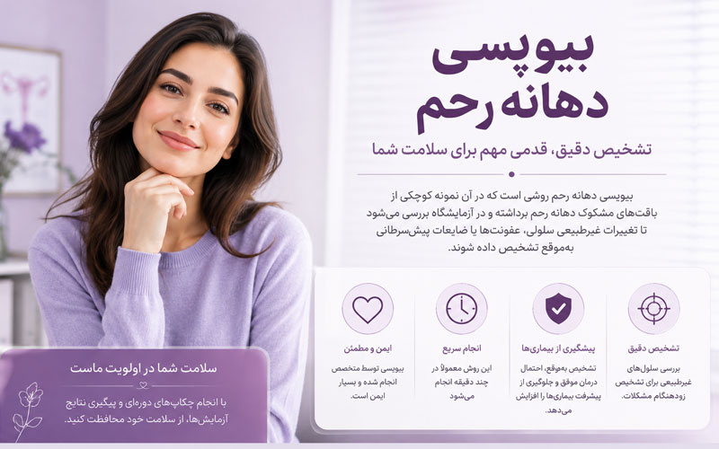 بیوپسی دهانه رحم چیست